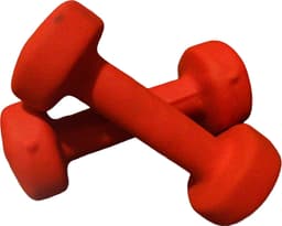 Amazon Basics Neoprene Coated Dumbbells (Pair)